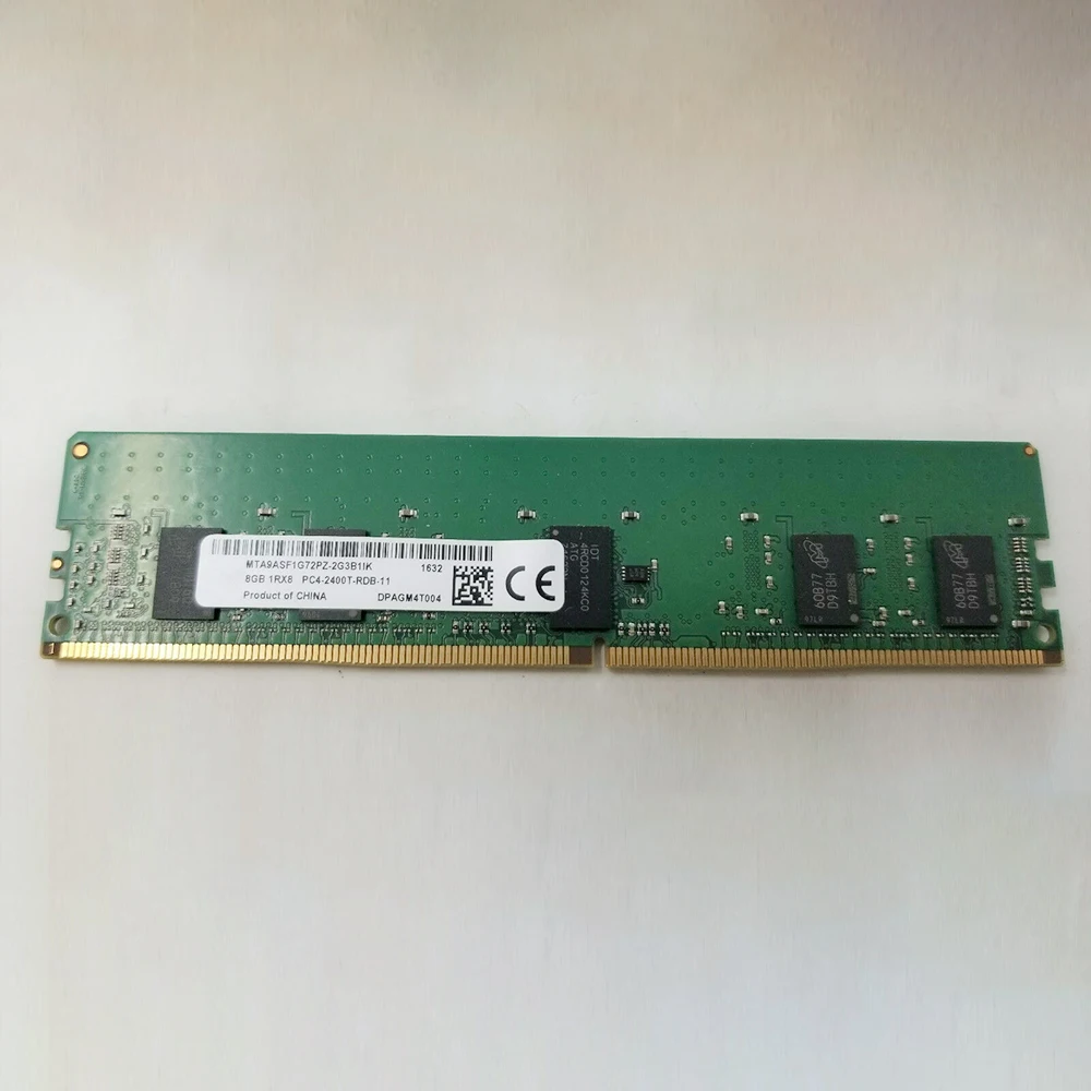 1PCS For MT RAM 8G 8GB 1RX8 PC4-2400T 2400 DDR4 Server Memory MTA9ASF1G72PZ-2G3B1IK 5 1PCS For MT RAM 8G 8GB 1RX8 PC4-2400T 2400 DDR4 Server Memory MTA9ASF1G72PZ-2G3B1IK - Image 3