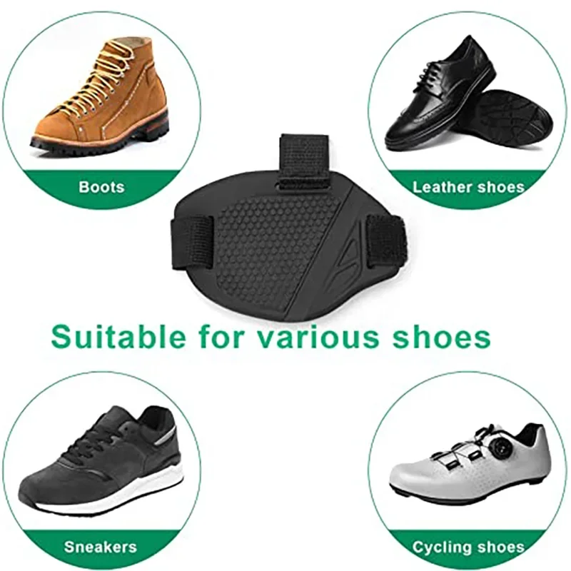 Motorcycle Gear Shift Pad Adjustable Motorcycle Shoe Cover Boot Protector For Riding Moto Accessaries