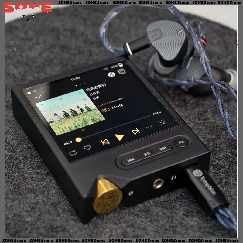 ONIX XM2 무손실 HiFi 음악 플레이어 MP3 휴대용 블루투스 워크맨 순수 사운드 시스템 OLED 터치 스크린 WIFI 블루투스 연결