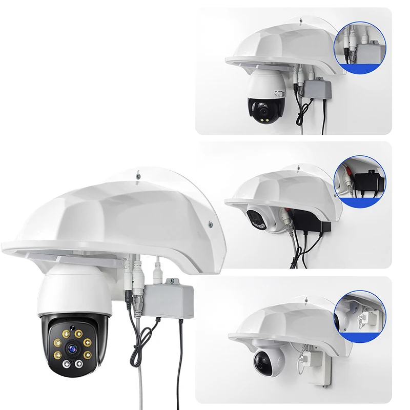 Security camera cover Weatherproof Protective Cover for CCTV Dome/Turret Cameras Waterproof Rainproof Outdoor Security Camera Housing