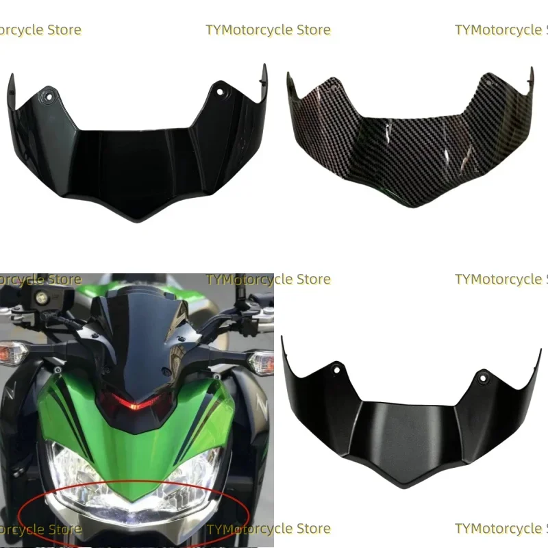 Motorcycle Fairing Motorcycle Headlight Mask Motorcycle Lower Front Headlight Cover Head Light Fairing Beak Cowl Fit For Kawasaki Z900 Z 900
