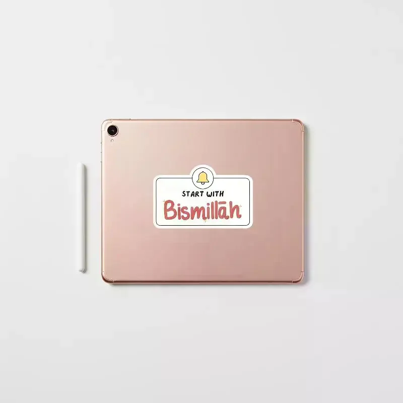 Adesivi Decorativi Fai-da-Te con Motivo a Campana, Impermeabili in Vinile per Telefoni Cellulari, Bottiglie d'Acqua, Laptop, Skateboard, Decorazioni per Feste e Regali - immagine 6