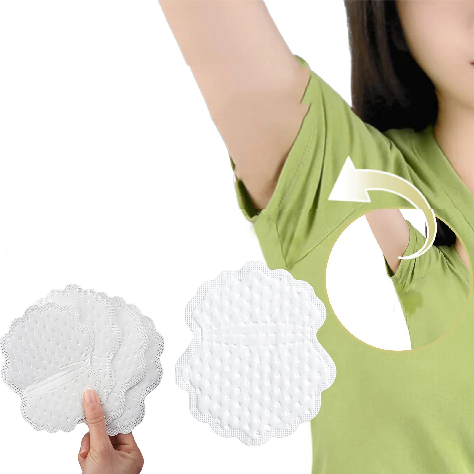 Disposable Sweat Pads Underarm Anti Sweat Stickers Pads Armpit Absorbing Guards Shield Absorbent Deodorant Pad 10pcs underarm sweat pads