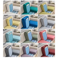 Sofa Cushion Cover Waterproof Polyester Slipcover For Living Room Funiture Protector Seat Cushion Elastic Solid Color 2