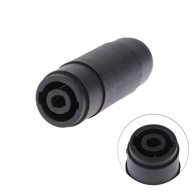 

New 4Pins/Pole Female To Female Speakon Coupler Adapter Audio Cable Connector