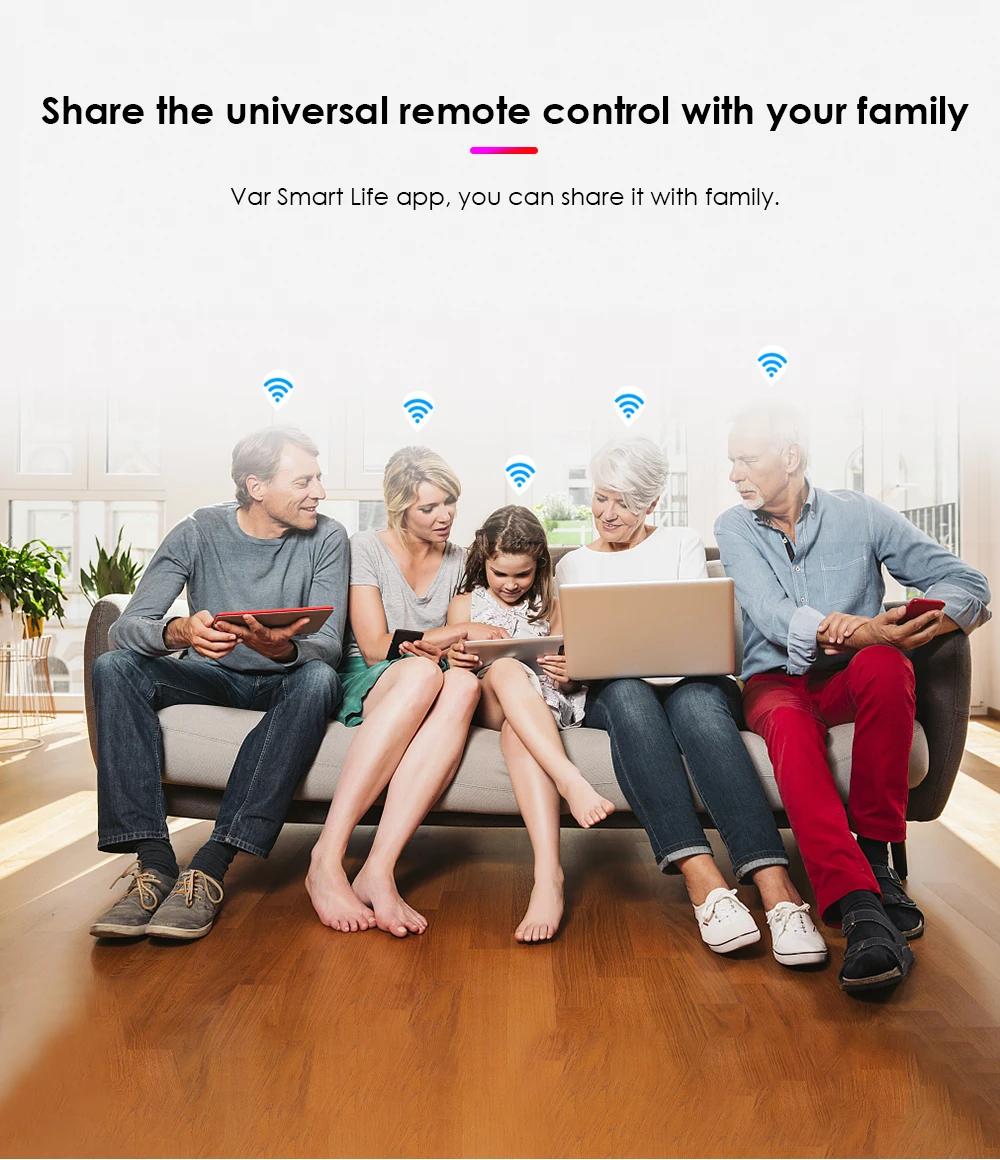 Tuya IR Smart Remote Control Smart WiFi Universal Home Gadgets Control For TV DVD AUD Alexa Google Home Life smart ir remote control bluetooth voice remote control smart universal remote control wireless remote controller