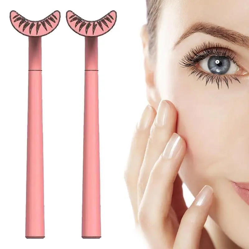 

Eyelash Stamps Tool Natural Lazy Diy Lower Lashes Eyelash Template Silicone Portable False Eyelashes Stamp Eye Makeup Tool
