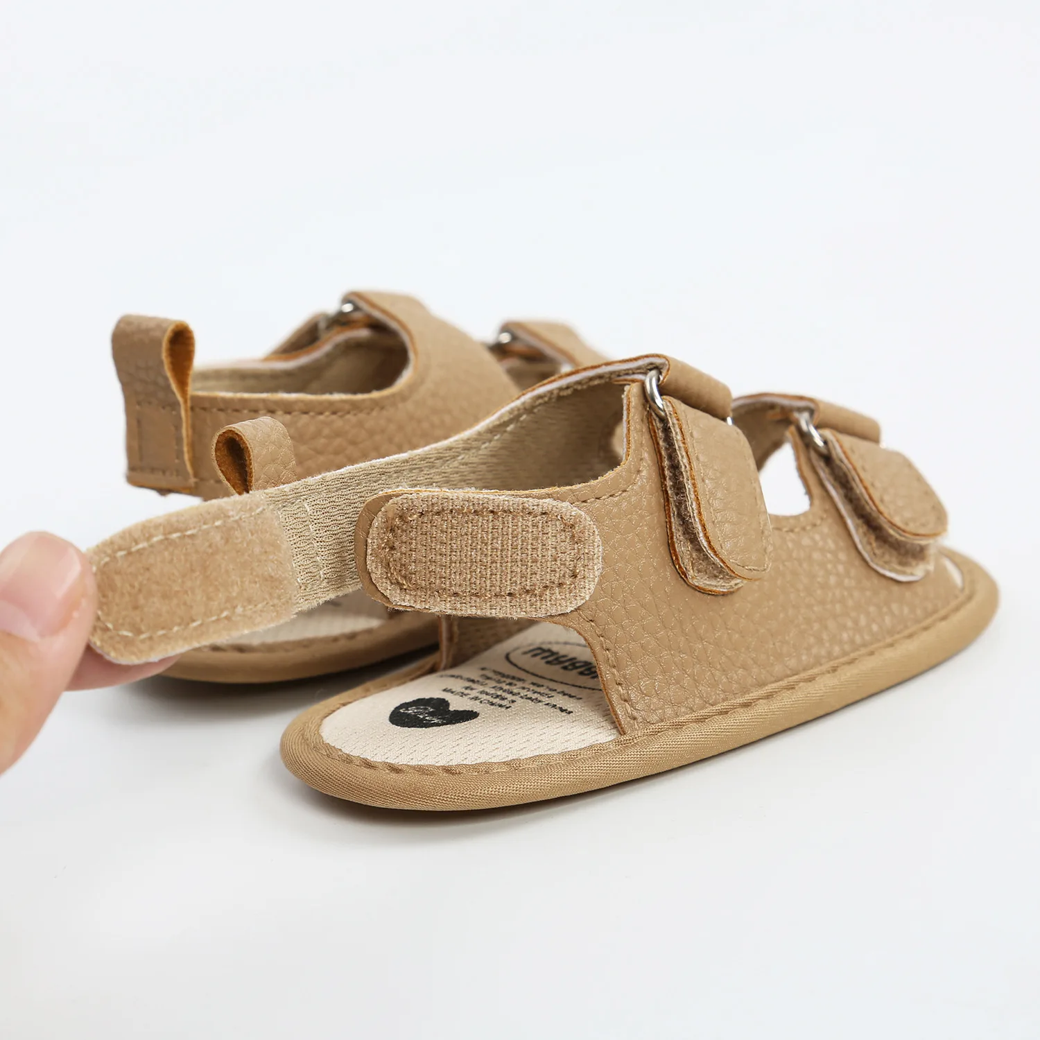 NEW 0-18Months Kids Newborn Baby Boys Fashion Summer Soft Crib Shoes First Walker Anti Slip Sandals Shoes Soft Sole