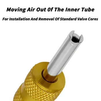 العالمي صمام الإطارات الأساسية ينبع مزيل مفك السيارات شاحنة دراجة عجلة أداة إصلاح الاستخدام المزدوج اكسسوارات السيارات مزيل الإطارات - Image 3