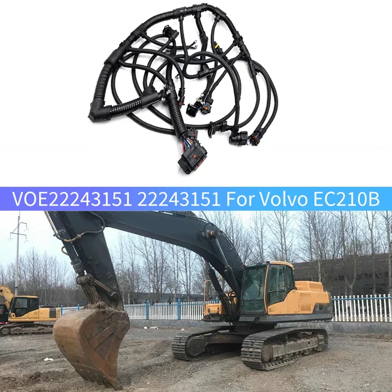 

Жгут проводов двигателя для Volvo EC210B D6E VOE22243151 22243151 0421-1137 0421-1135 Замена