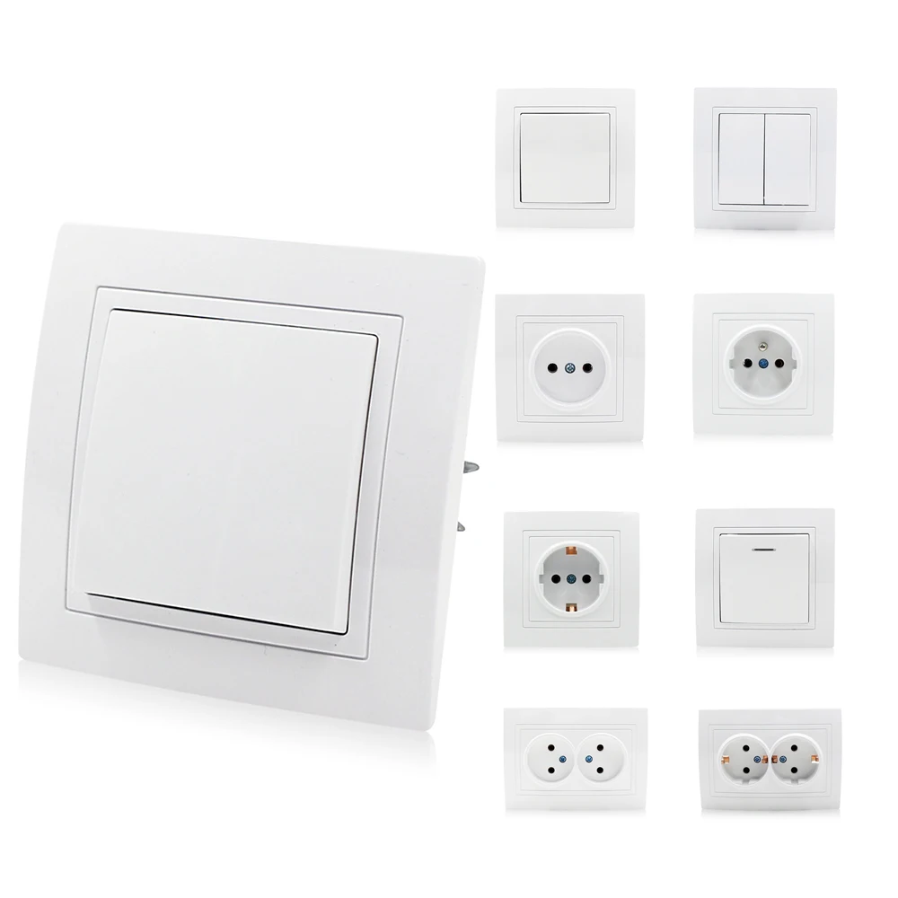 European Standard Wall Switch Double Light Switch European Standard