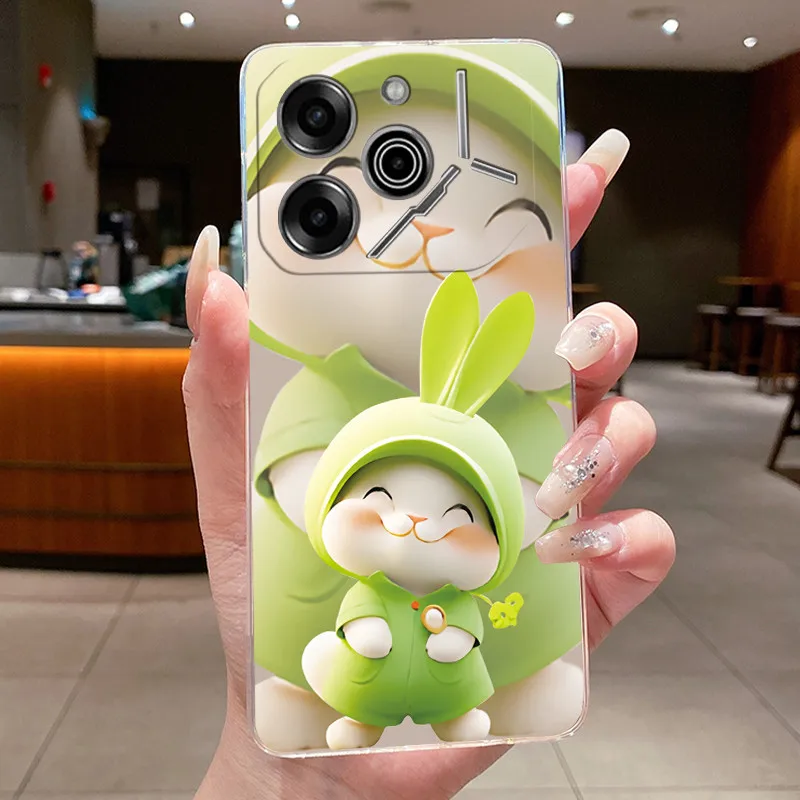 Luxury Dragon Clear Soft Ultra-Thin Slim Phone Case - Cute & Cool Design