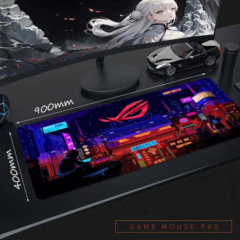 

Gaming Mouse Mat Asus Rog Mausepad Large Mousepad Desk Protector Mause Pad Pc Gamer Table Computer Accessories Mats Keyboard Pad