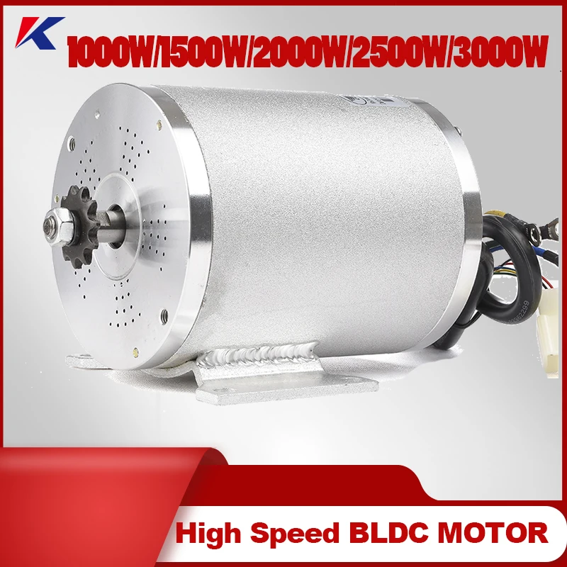 

Electric Scooter Motor 3000W 2500W 60V High-speed Brushless Motor for Electric Go-kart Skateboard Ebike Motor Kit