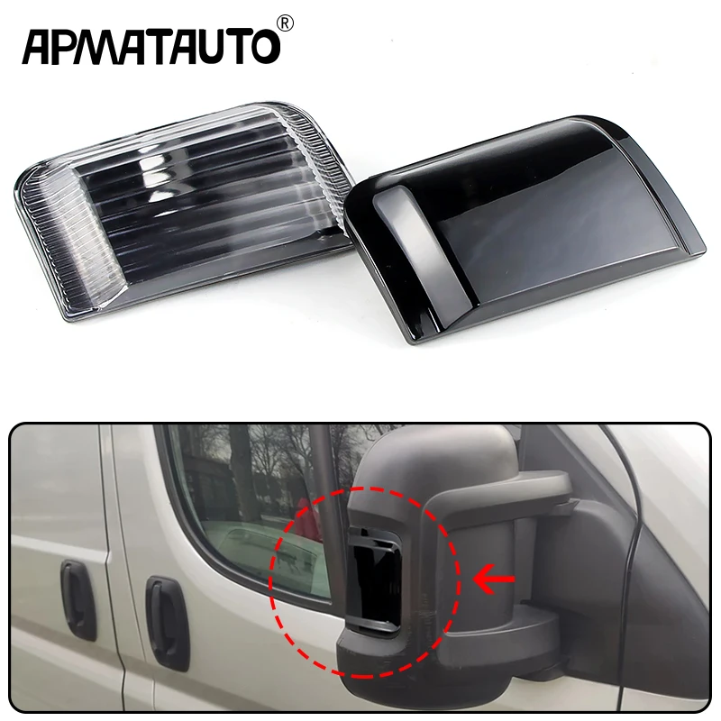 Fits Fiat Ducato Peugeot Boxer Citroen Relay Left Short Arm Mirror With Aerial 14 On 42010 1
