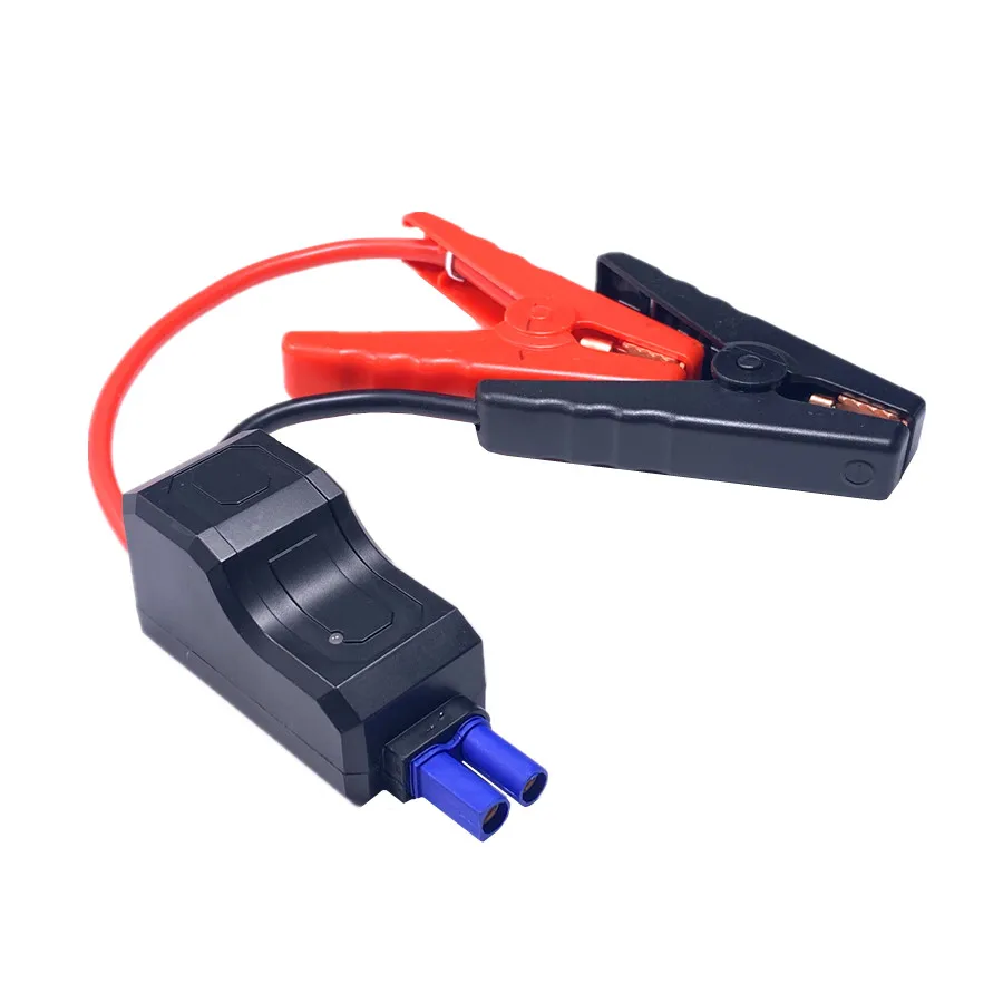 Hot clip cable for car jump starter With EC5 Plug Connector Emergency Lead Cable Battery Alligator Clamps Clip Car/Truck portable car jump starter