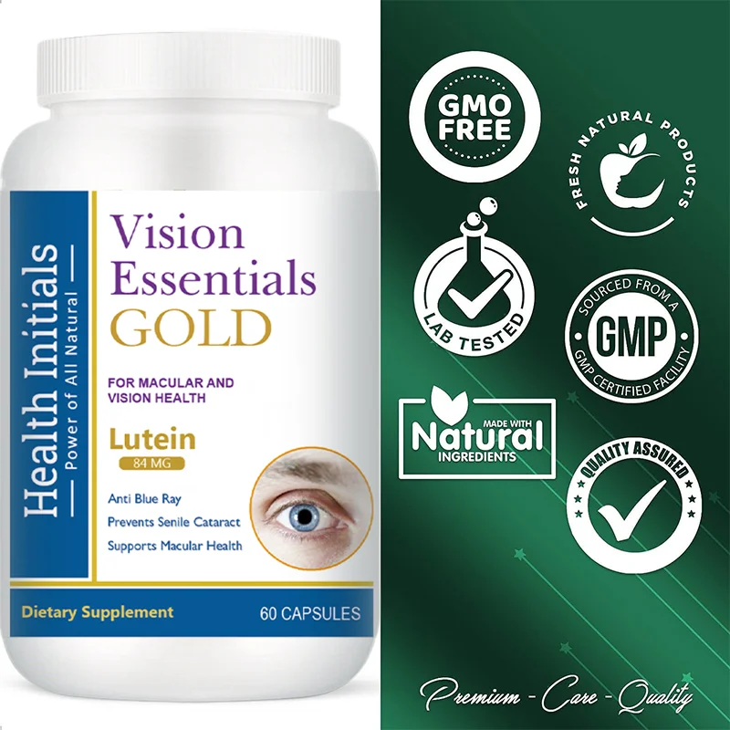 Eye Vitamins High Potency Lutein Capsules For Eye Health