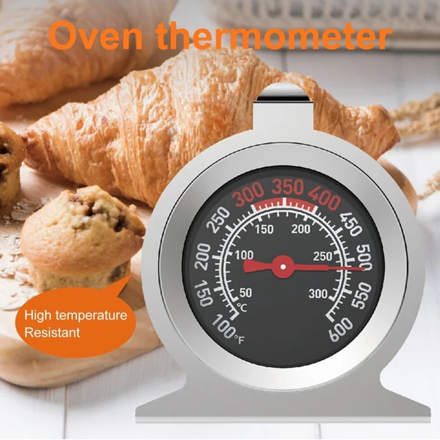 Thermomètre De Four En Acier Inoxydable, Jauge De Température Pour  Barbecue, Cuisson Au Four, Cuisson De La Viande, Mesure De La Température  Des Aliments - Ménage Thermomètres - AliExpress