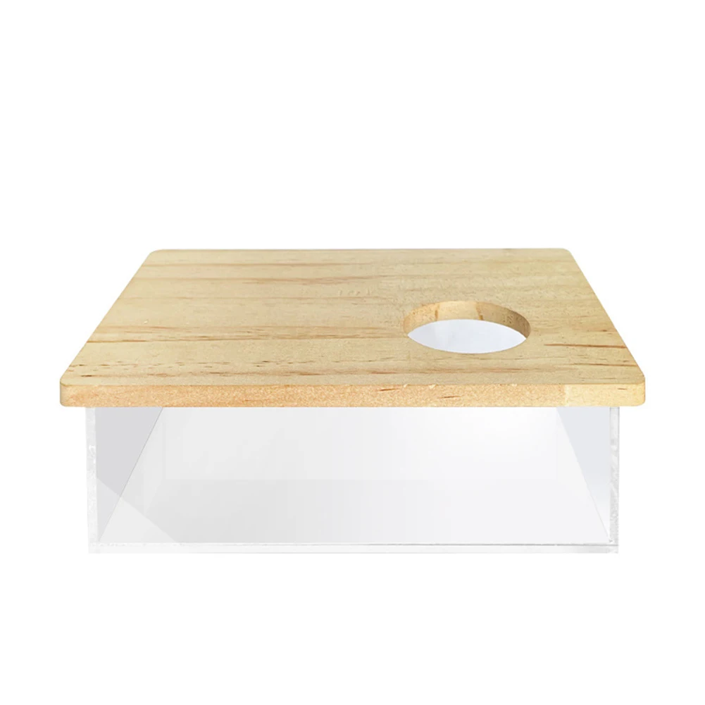 Hamster Sand Bath Shower Box Dwarf Chinchilla Sauna Room Acrylic Digging Sand Container Small Animals Bathroom Toilet small animal bath house