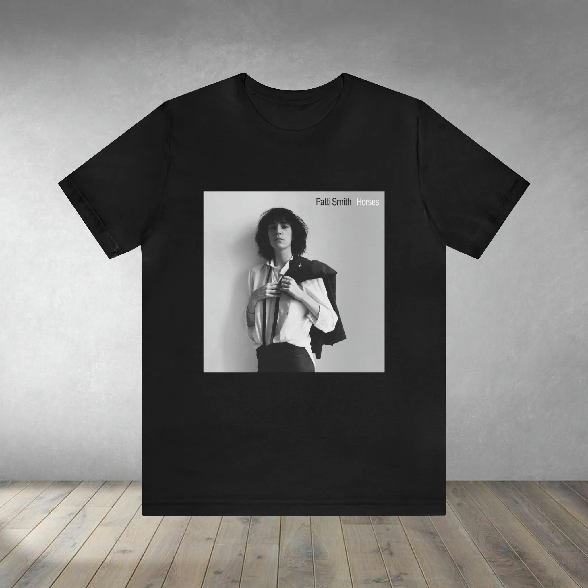 Patti Smith Horses/T-Shirt/Camicia Unisex In Cotone Per Donna
