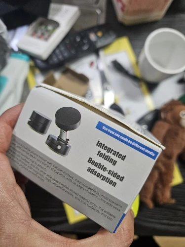 Magnetic Car Phone Holder 360° Rotation Folding With Vacuum Suction Cup For iPhone 12-16 Series Car/Gym/Driving Phone Holder photo review