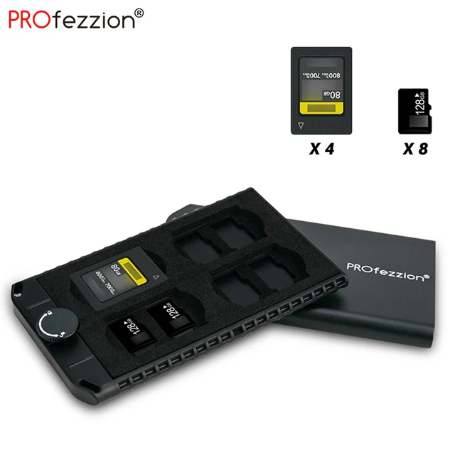 8 Slot Memory Card Case Holder Waterproof Hard Protector Storage