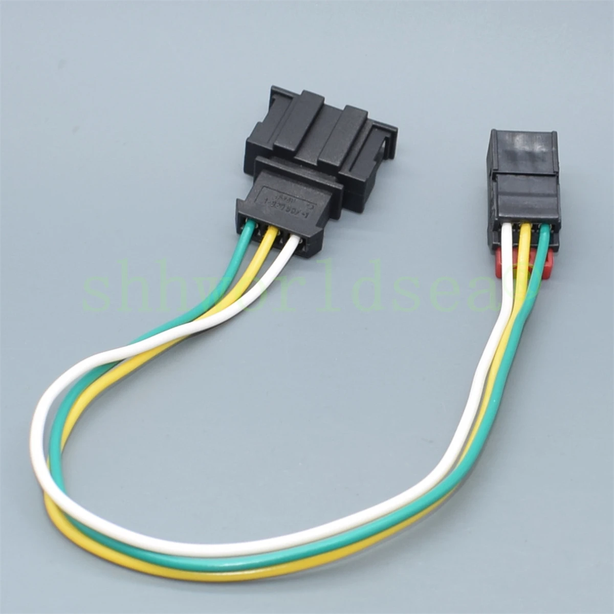 Shhworldsea 3pin 남성-여성 LED 테일 라이트 후면 램프 케이블 어댑터 하네스 3 핀 VW 골프 6 R20 GTI 7N0 972 703