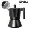 150ml/300ml Aluminum Moka Italian Mocha Pot Espresso Coffee Maker Induction Cooker Percolator Stove Top Pot Coffee Machine 1