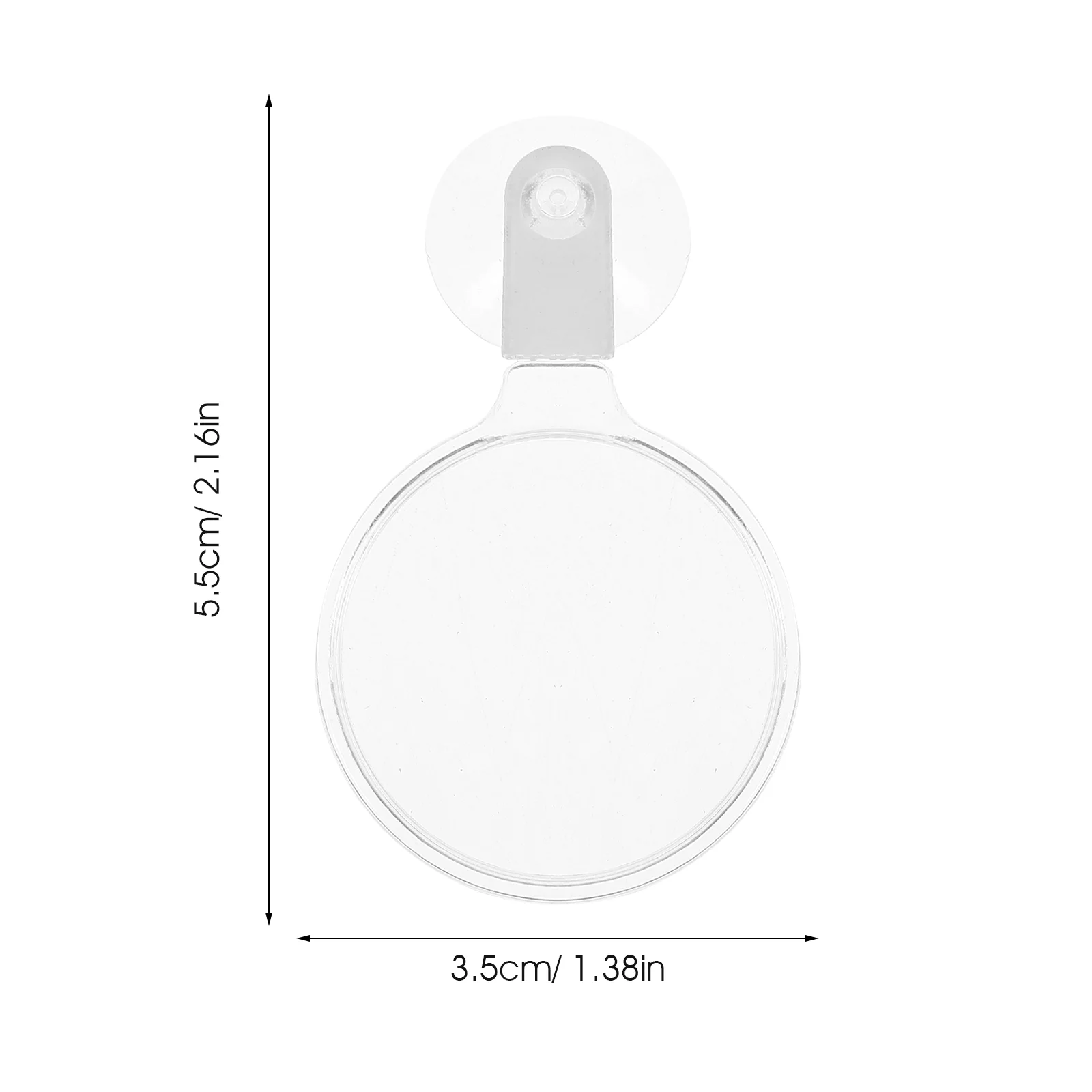 Acrylic Suction Cup Glass For Fish Tank Aquarium Viewer Small Animal Plant Observer Home Garden Pet Supplies