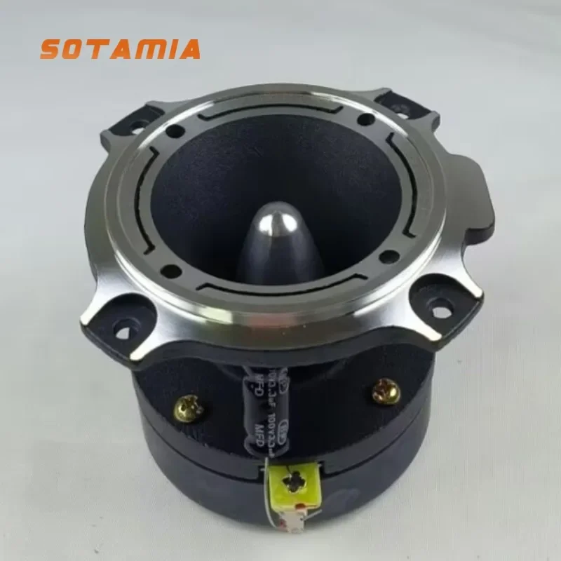 SOTAMIA 1Pcs 800W 4 인치 트위터 4 옴 알루미늄 총알 트레블 오디오 스피커 전원 스피커 DIY 자동차 스피커 오디오 수정