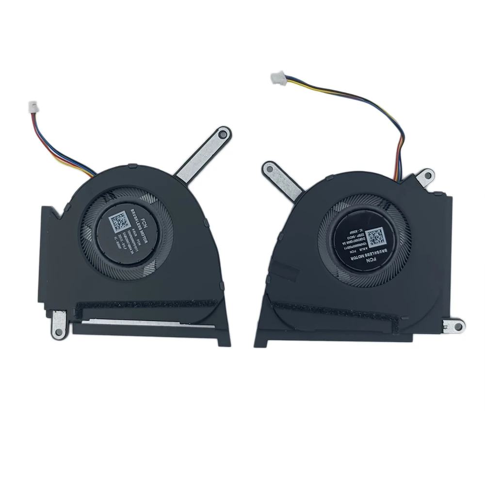 Laptop Cooling Fan For Asus TUF Gaming FX517ZR FX517ZM RTX 3060 RTX3070TI, 12V CPU GPU Cooler Fans 13NR0990T01021 13NR0990T02021