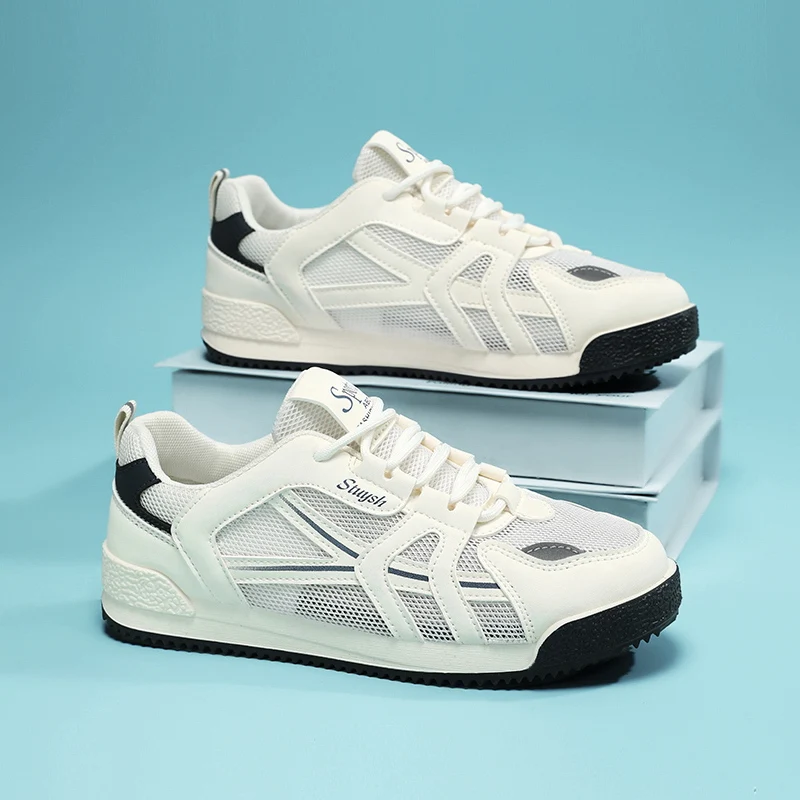 Large Size Summer Women's Sneaker Hollowed Out Lightweight Comfortable Breathable Running Shoes Casual Sports Shoes Mesh Shoes