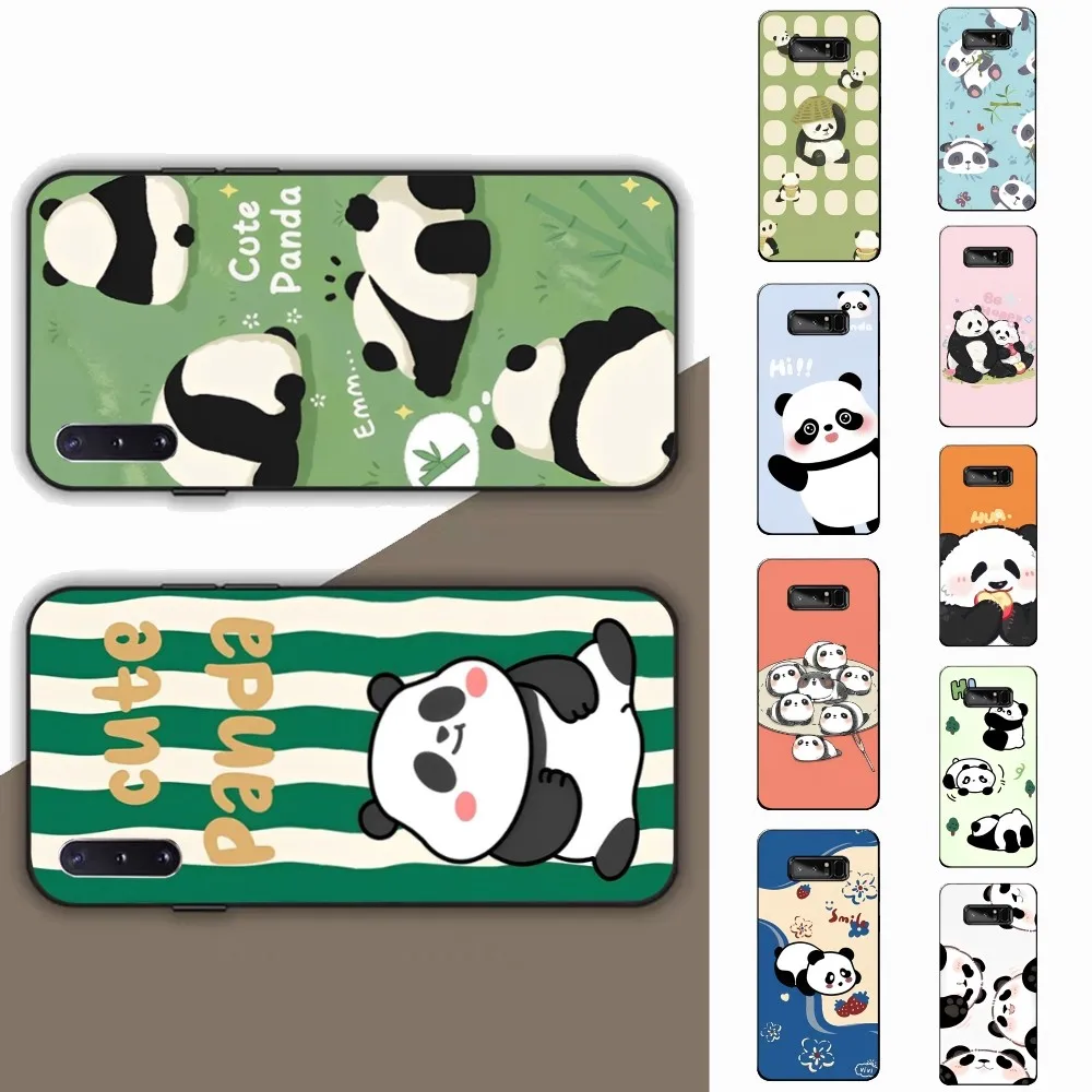 Custodia Per Telefono Panda Carino Cartone Animato Per Samsung Note 8 9 10 20 Pro Plus Lite M 10 11 20 30 21 31 51 A 21 22 42 02 03