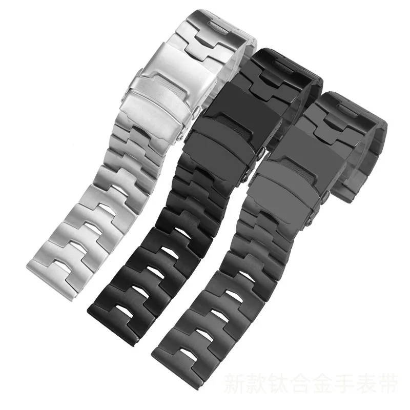 

Titanium alloy Metal Watch Band For Seiko PROSPEX Series SRPE99K1/SRP777J1 Titanium Stainless steel Watch Strap 22mm Black