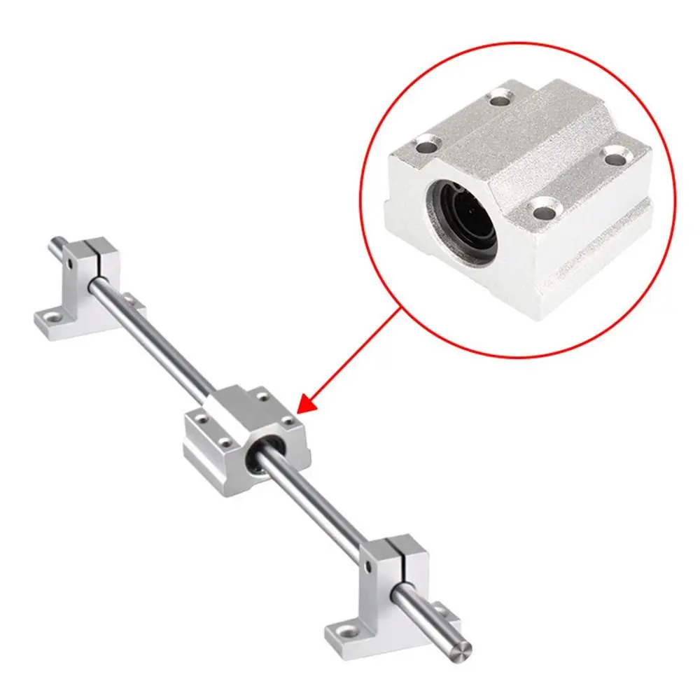 Scs8uu scs10uu scs12uu scs16uu scs20uu lineares Kugellager Gleit buchse Block Gilden schienen welle für 3D-Druckerwellen Stangen teile – Detail 3