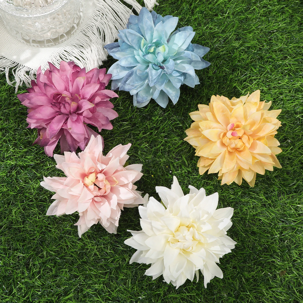 Bohemia Flower Hairpin Fashion Festival Side Clip For Women Wedding Simple Headwear Girls Fashion Hairgrips Barrette Gift