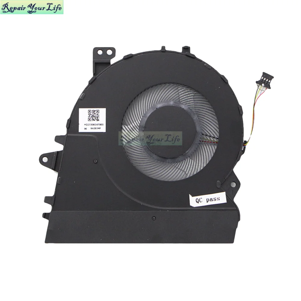 Ventilador de Refrigeração da Cpu do Portátil para Asus Vivobook X431fl S431fl S431fa Bn9005h5h-n00p 13nb0mb0p01011 Dfs5k121154915 Novo - Imagem 5