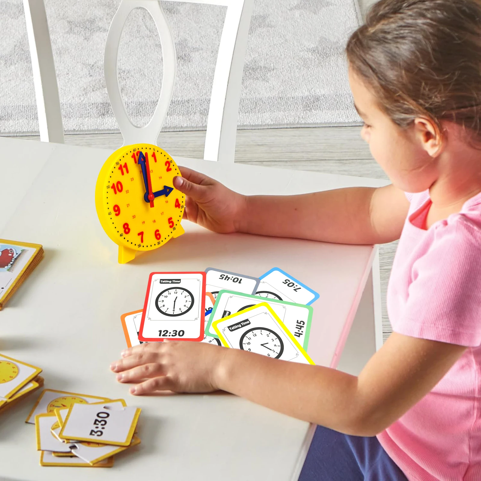 Learning Time Activity Clock 6