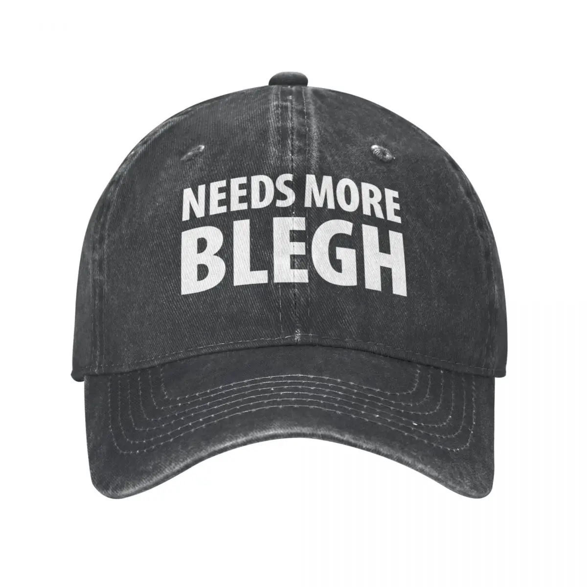 

Needs More Blegh Cap Cowboy Hat snapback cap Hat female winter Men's
