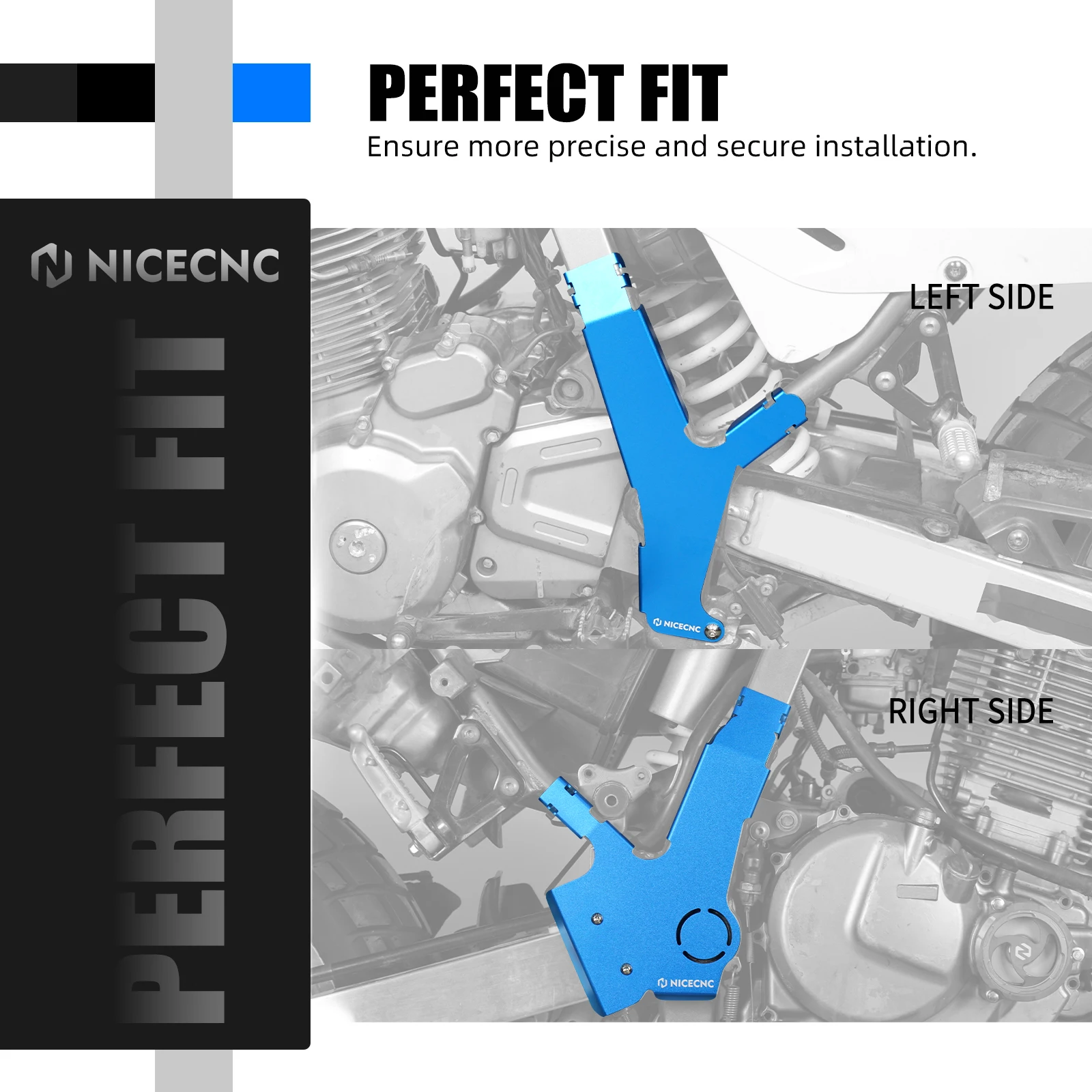 Für Suzuki DR650S DR650SE 1996-2024 Rahmen Wachen Schutz Abdeckung DR650S/SE DR650S DR650 SE DR650 S DR650 SE DR650S DR650SE – Detail 9