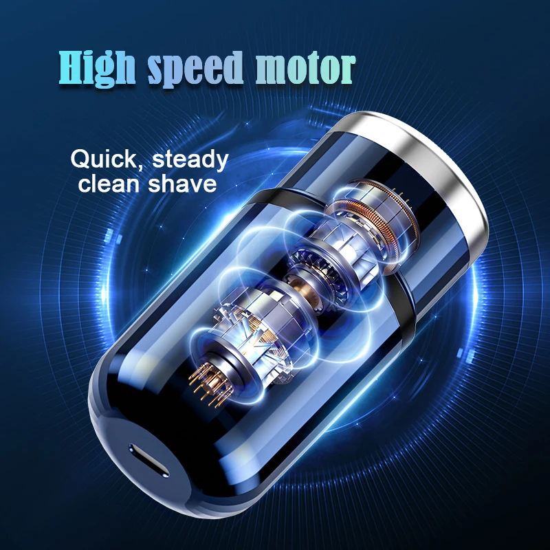 Mini Electric Shaver USB-C Rechargeable