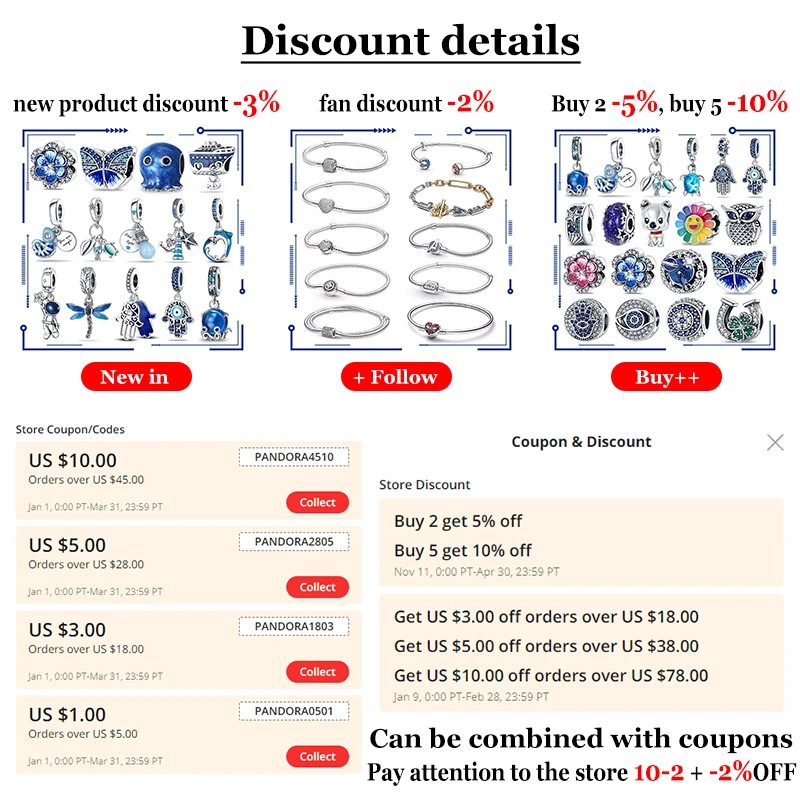 Charms Jewelry For Women English Letters A-Z Beads Fit Pandora 925 Original Bracelet Necklace 925 Silver Multiple Shapes Letter