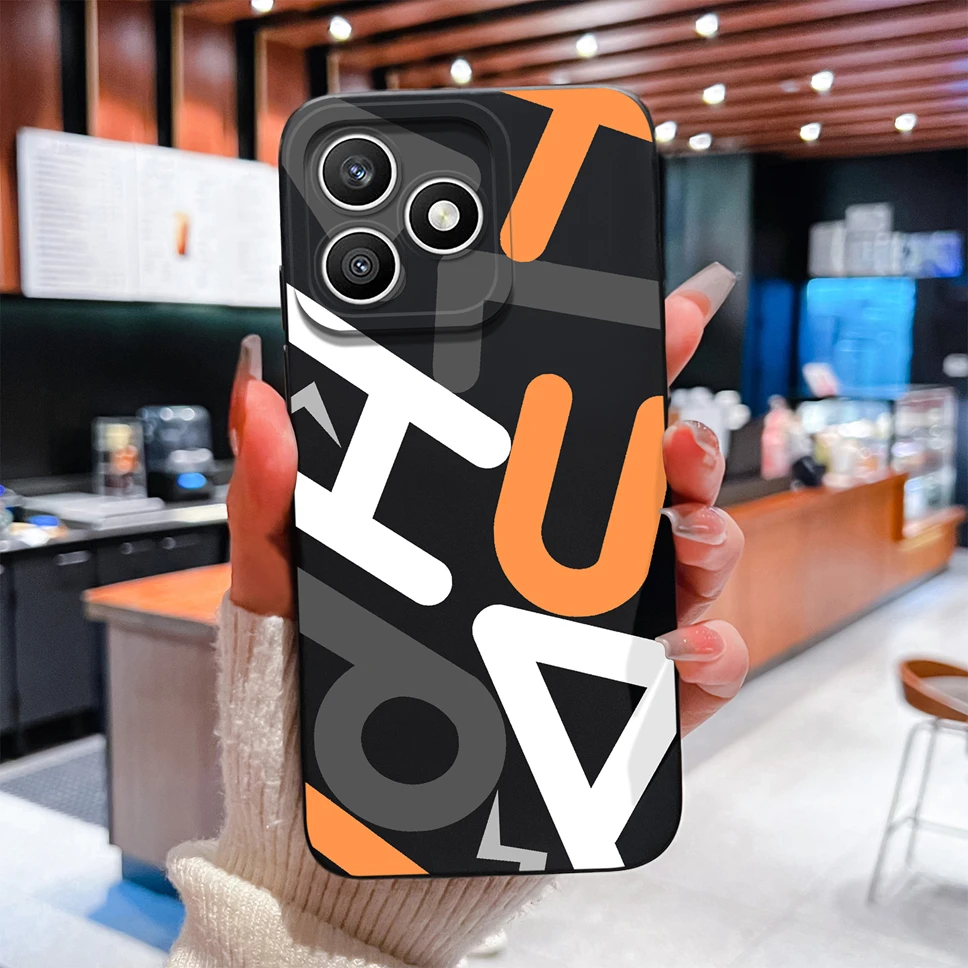 Green Cute Rabbit Pattern Silicone Case for For Honor X8D - Flexible, Anti-Drop with Full Camera Protection