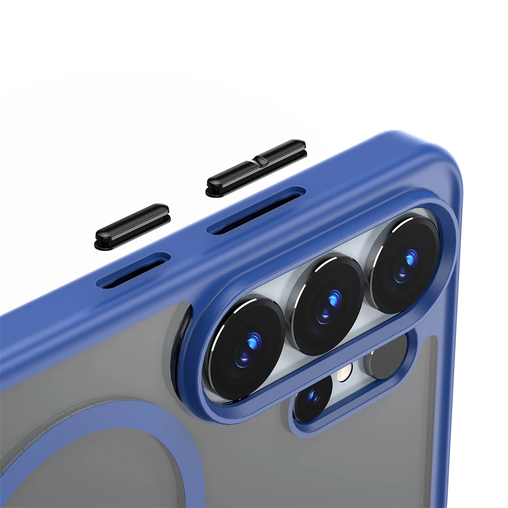 Premium Silicone Case with MagSafe Wireless Charging Compatibility - Full Coverage Protection