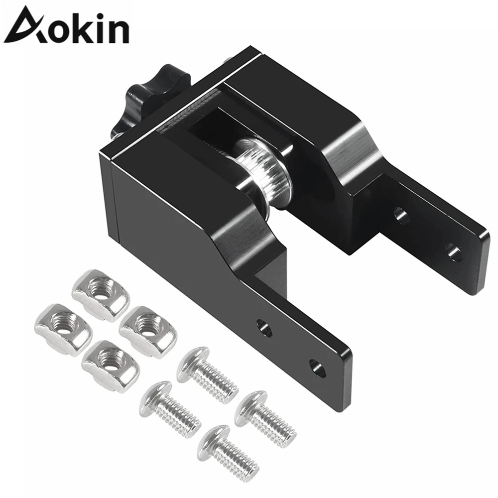 Aokin Y-axis Tensioner 2040 Aluminum Profile Y-axis Synchronous Belt Stretch Straighten Tensioner for Creality CR10 V2 CR10 V3