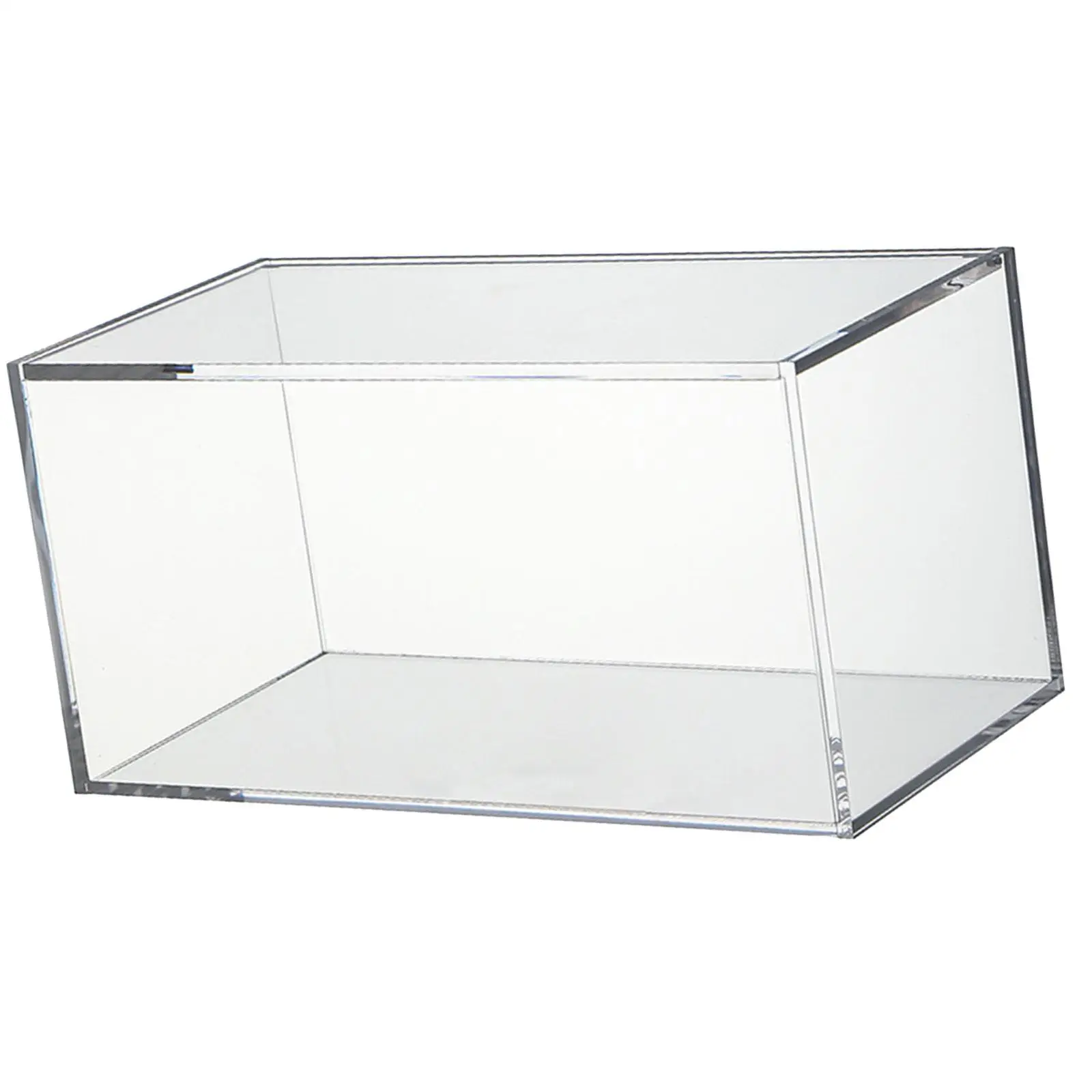 Acrylic Storage Box With Lid Home Dustproof Display Case