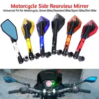 Motorcycle Rearview Mirrors For Honda MSX125 Monkey 125 CBR600RR For Kawasaki Ninja 400 Z900 For Yamaha MT 07 09 GSX R600 R750