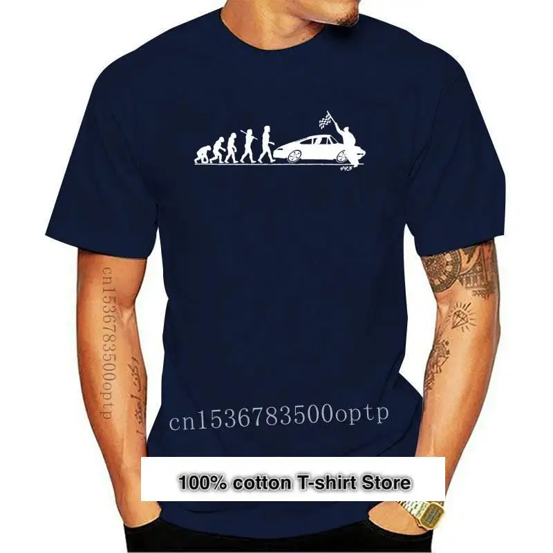 Camiseta de nueva evolución para hombre, con bandera a cuadros, clásica, 993