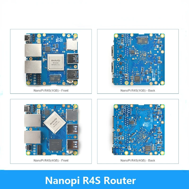 FriendlyElec-Nanopi R4S ̴ ޴   OpenWRT  Gbps ̴ Ʈ 4GB LPDDR4, RK3399 Soc  IOT