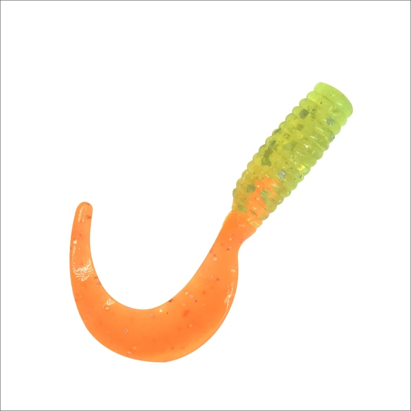 ORJD-Leurre souple en silicone avec queue en T, appât Élde type poisson nageur idéal pour la pêche au bar ou à la carpe, lot de 20 pièces